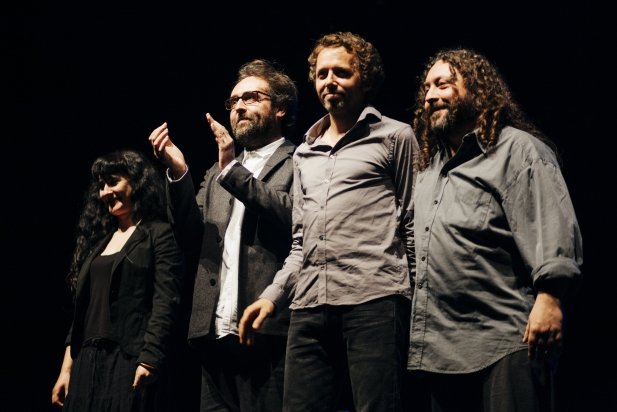 D'esquerra a dreta: Míriam Encinas, Roger Mas, Xavier Guitó i Arcadi Marcet - Q. Pascual