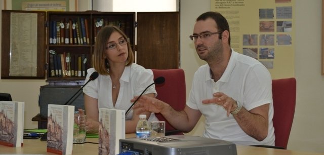 Francesc Lorente en el moment de la presentació del llibre