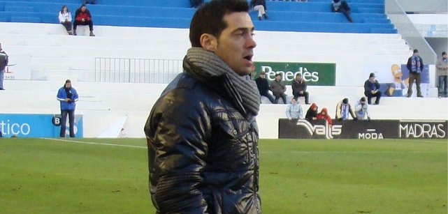 David Pirri en la seva etapa al CE Sabadell