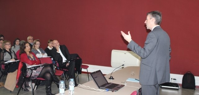 Àngel Amat, director de franquícies de Citylift ascensors, ha obert la jornada