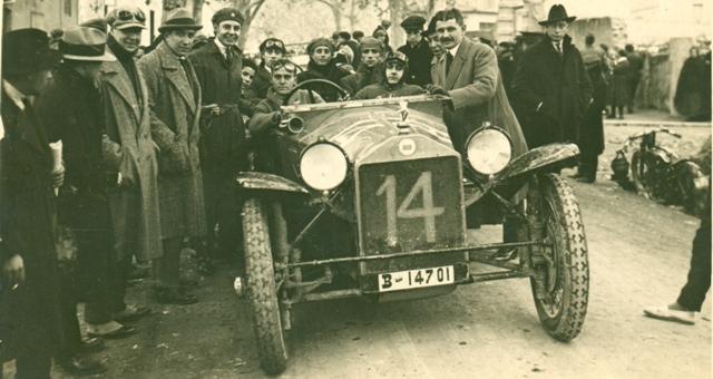 El Lancia numero 14 va ser pilotat per J. Sans guanyador de la categoria fins a 3000 c.c. 