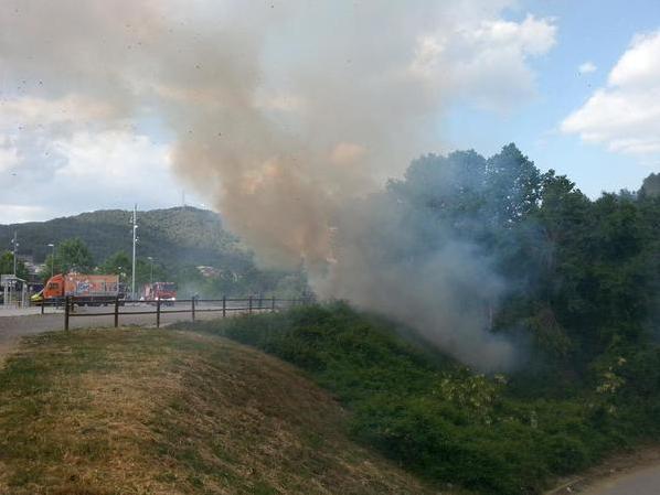 Incendi a la Ronda Ponent