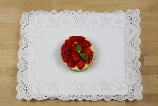 Pastís de maduixes