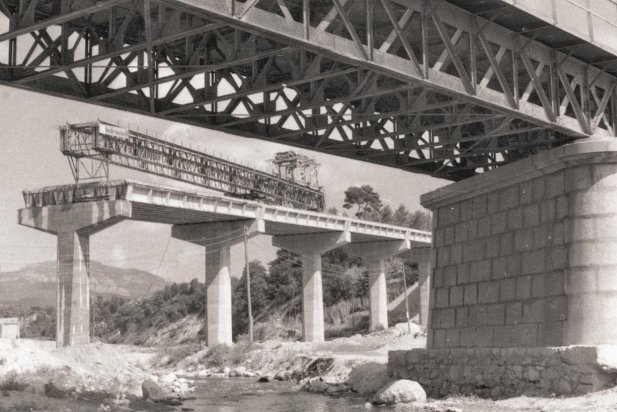 El nou pont de can Pagès, 1964_617x412