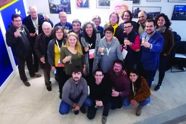 El PDeCAT celebra els resultats de Junts per Catalunya_617x412