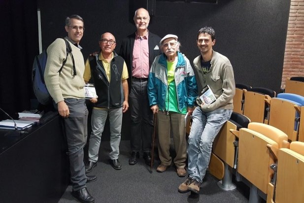 Membres del CEC i de la UES, a la presentació de la 38a Ronda Vallesana._617x412