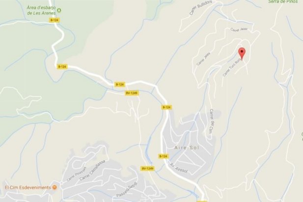 Lloc de l'accident al Google Maps_617x412