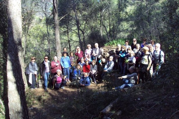 Els participants a la sortida a Can Borrell_617x412