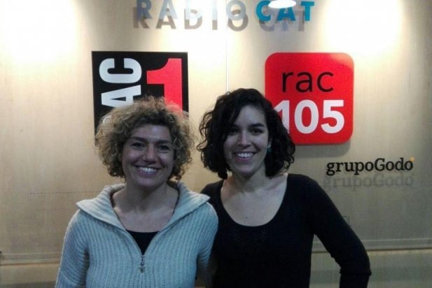 D'esquerra a dreta, Marina Antúnez i Clara Simó, les creadores de Quins fogons!_617x412