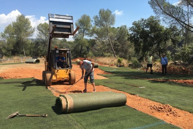 Condicionament de la segona pista de l'Aeri Club_617x412