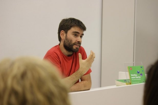 David Vila Ros, a la cloenda dels cursos de català i el voluntariat per la llengua_617x412