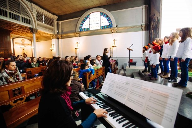 El concert dels Petits i Mitjans del Cor Sant Esteve_617x412