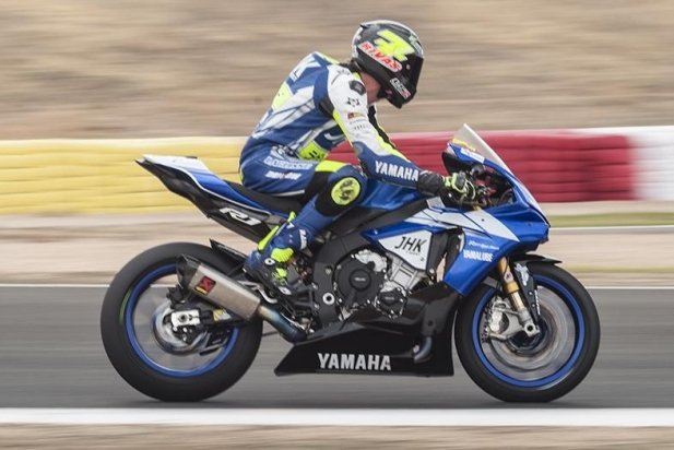 Carmelo Morales durant la segona qualificació al Circuit d'Albacete_617x412