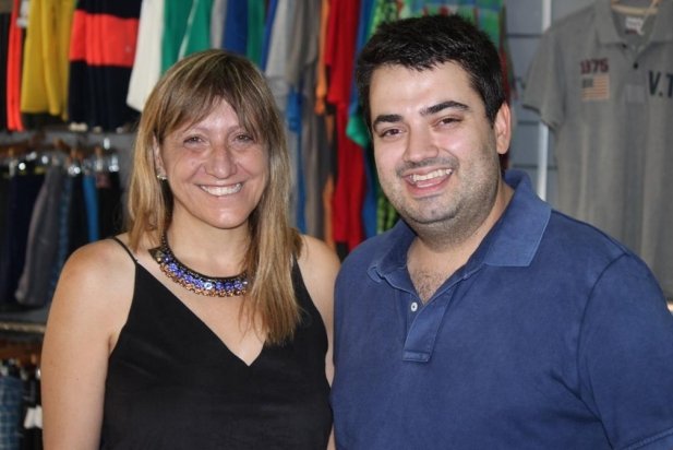 Maria Armengol i Marc Andreví, tresorera i president de Comerç Castellar_617x412