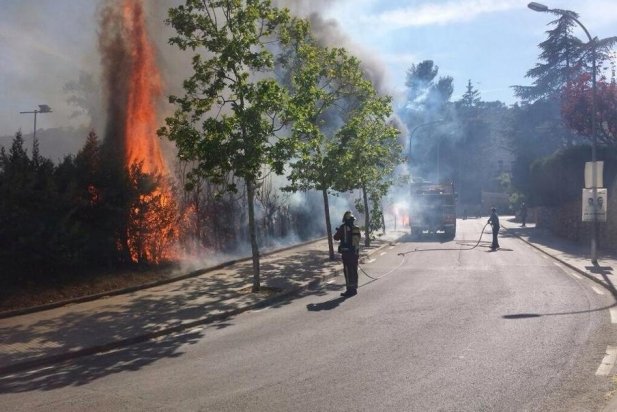 Tasques d'extinció a St Feliu_617x412