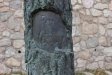 Detall del monòlit a Lluís Companys on es fa l'acte organitzat per ERC cada any