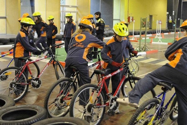 Imatge d'arxiu del curs d'educació viària_617x412