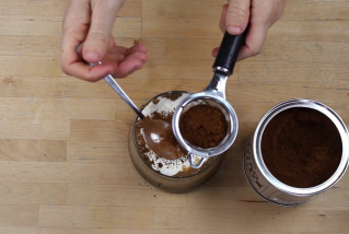 Arròs amb llet de tiramisú de Quins fogons