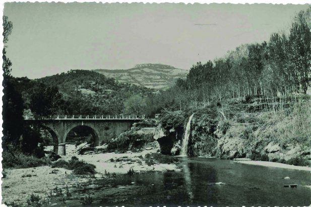 El pont de Turell de Sant Feliu del Racó a mitjans segle XX