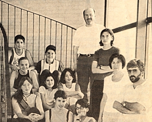 Imatge les primeres generacions d’alumnes i professors de l’Institut