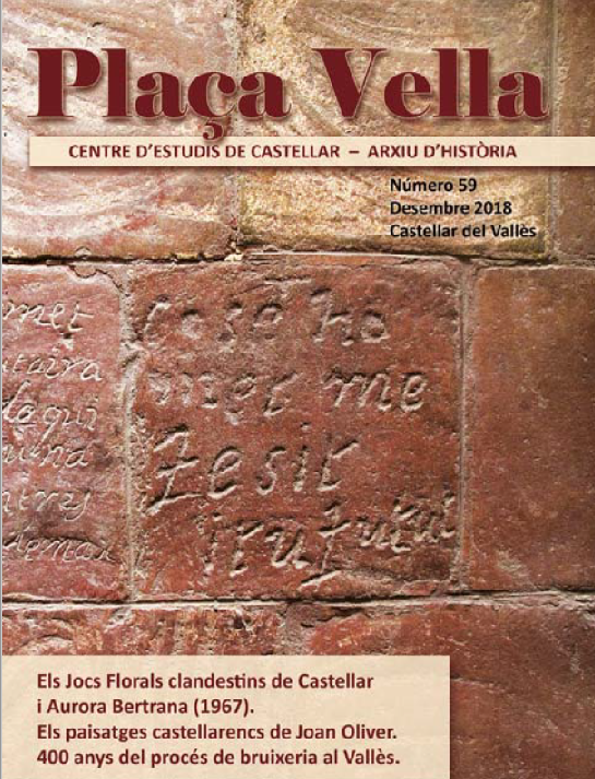 Portada de 'Plaça Vella', número 59.