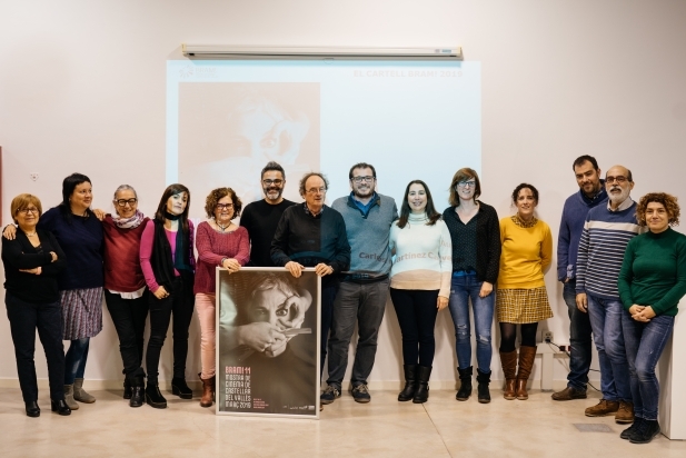 Membres del Club Cinema Castellar i persones que faran possible el BRAM! 2019. ||Q. PASCUAL