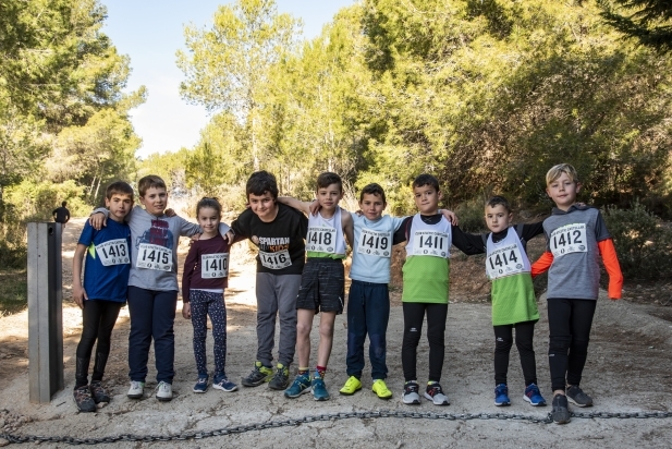 Els participants de la Mini-Corriols.