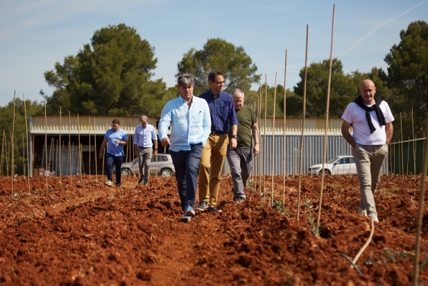 El propietari, Guillermo Rosés, va fer una visita amb les autoritats municipals dimarts passat. Q. Pascual