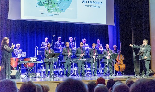 Una imatge d'arxiu del concert homenatge a Viladesau