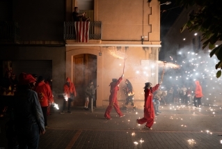 108 Correfoc infernal 2019.  Foto: Q. Pascual