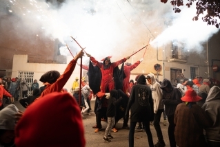 109 Correfoc infernal 2019.  Foto: Q. Pascual