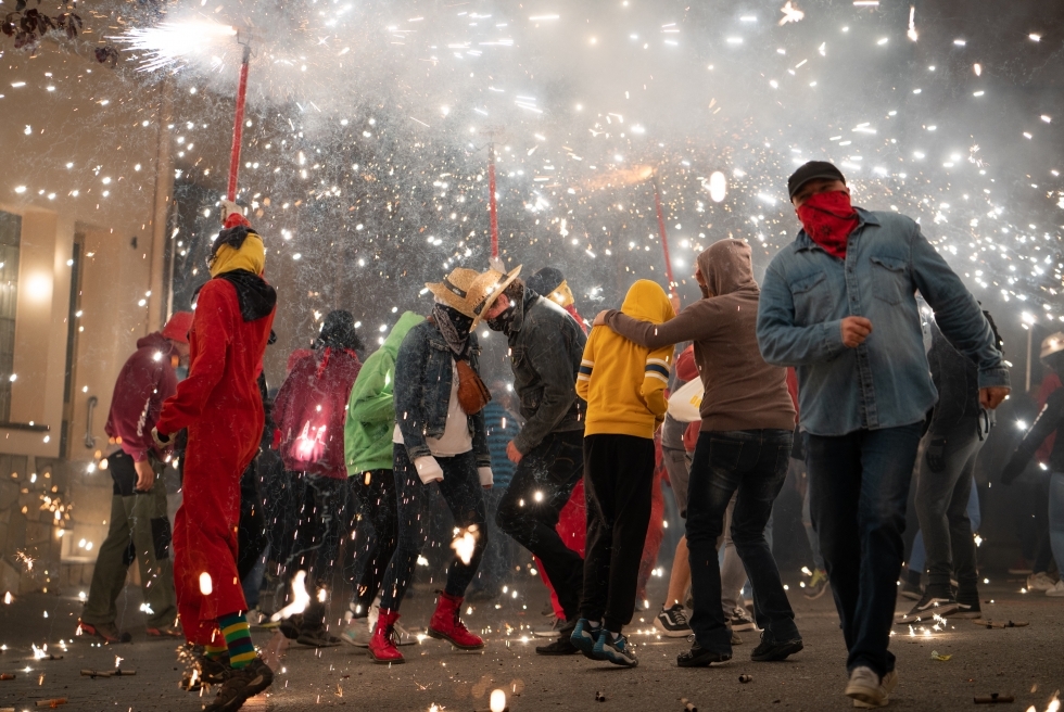 113 Correfoc infernal 2019.  Foto: Q. Pascual