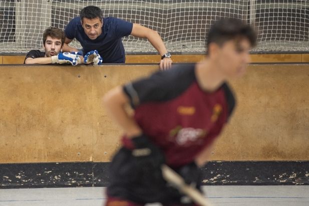 Roger Estrach i Ramon Bassols van enfrontar-se amb el seu exclub.