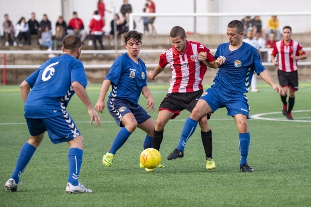 Toni Murillo va ser l'autor del segon gol del partit enfront del Marina.