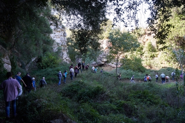 Una de les parts més espectaculars del recorregut poètic. Q. Pascual