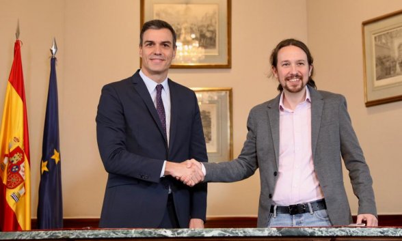 Pedro Sánchez i Pablo Iglesias