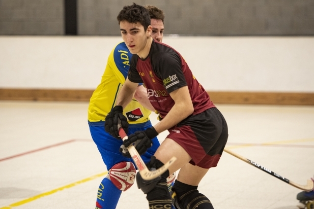 El juvenil Jan Canudas va destacar en el partit enfront del Cadí.