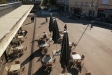La terrassa del bar del Mercat en una imatge d'arxiu