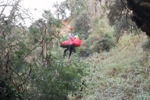Rescat del veí a la zona de Castellar Vell