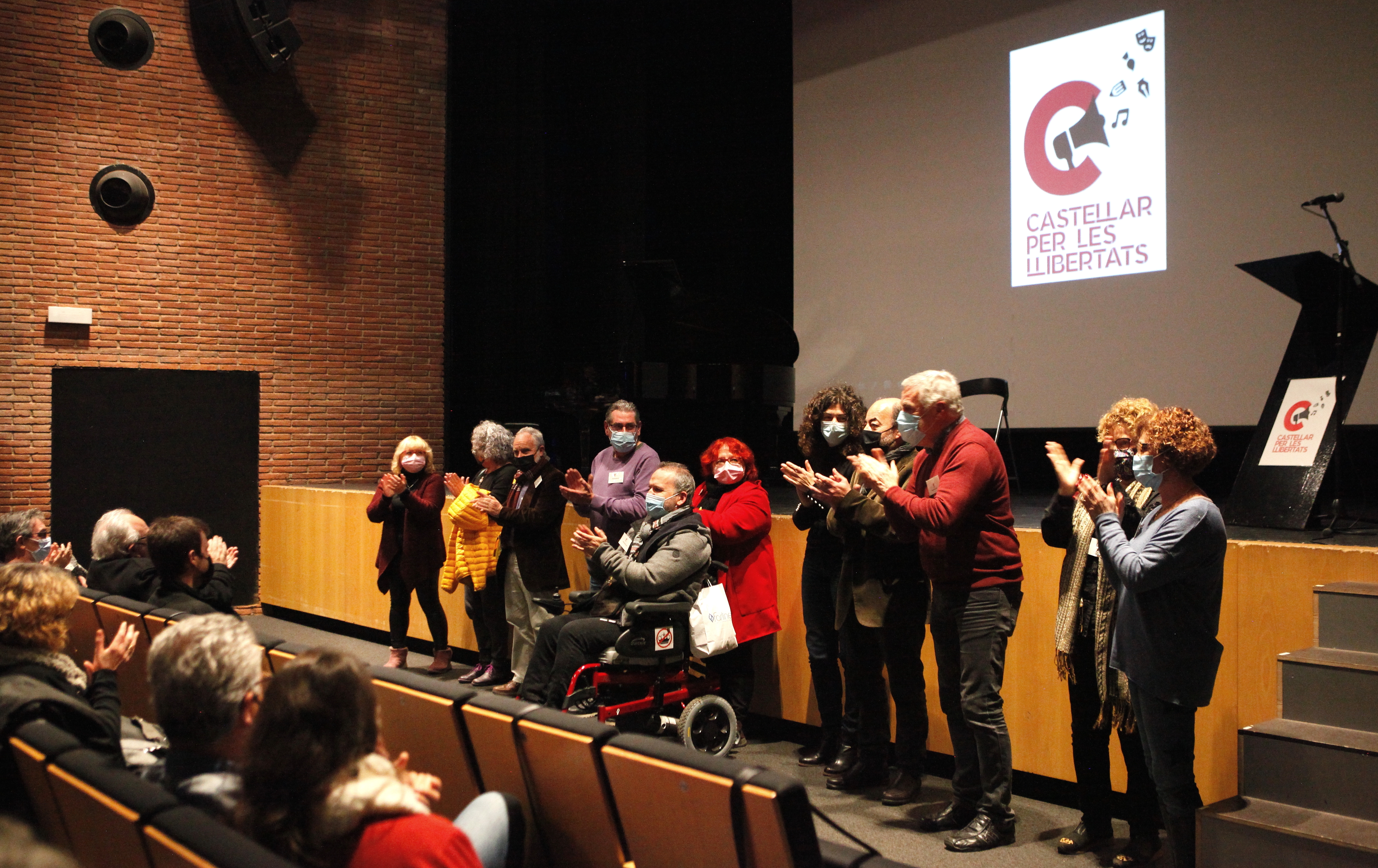 Membres de Castellar per les Llibertats. || J. SERRA