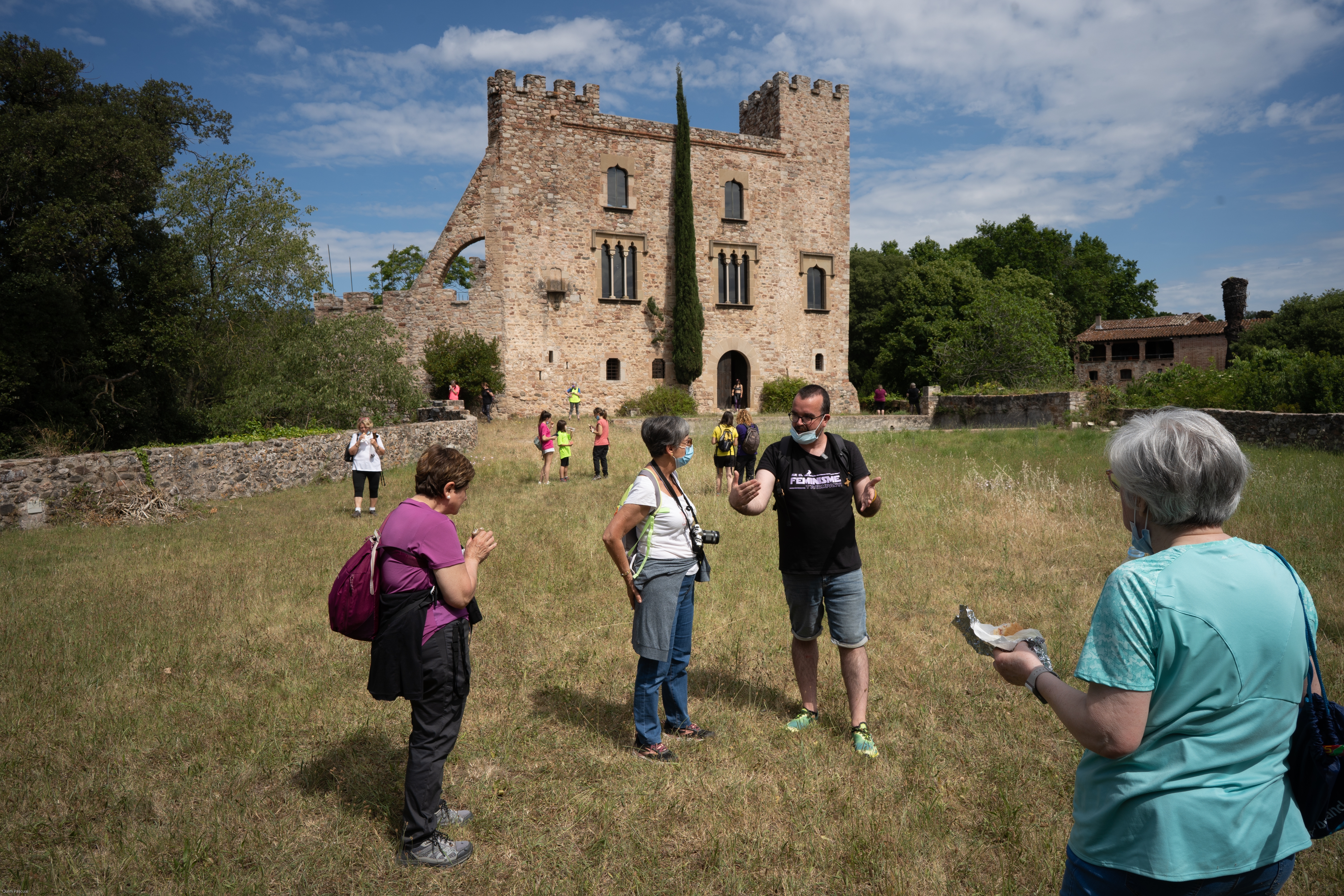 Parada 9 del Camí Lila al Castell de Clasquerí. || Q. PASCUAL