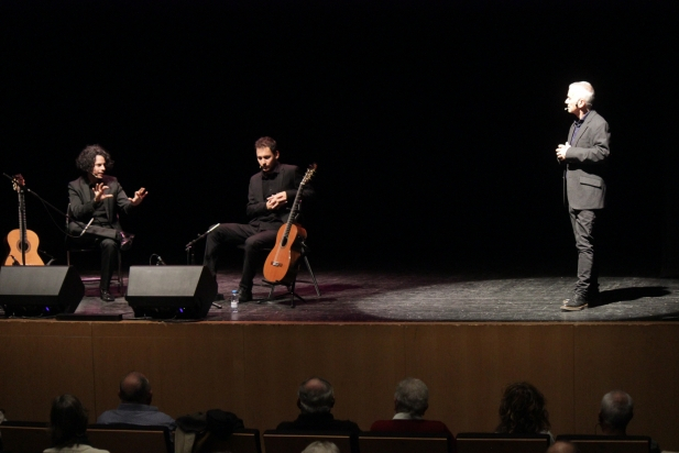 Pyrophorus duo amb Xavier Chavarría Talarn a l'Auditori Miquel Pont, dijous passat - R.GÓMEZ