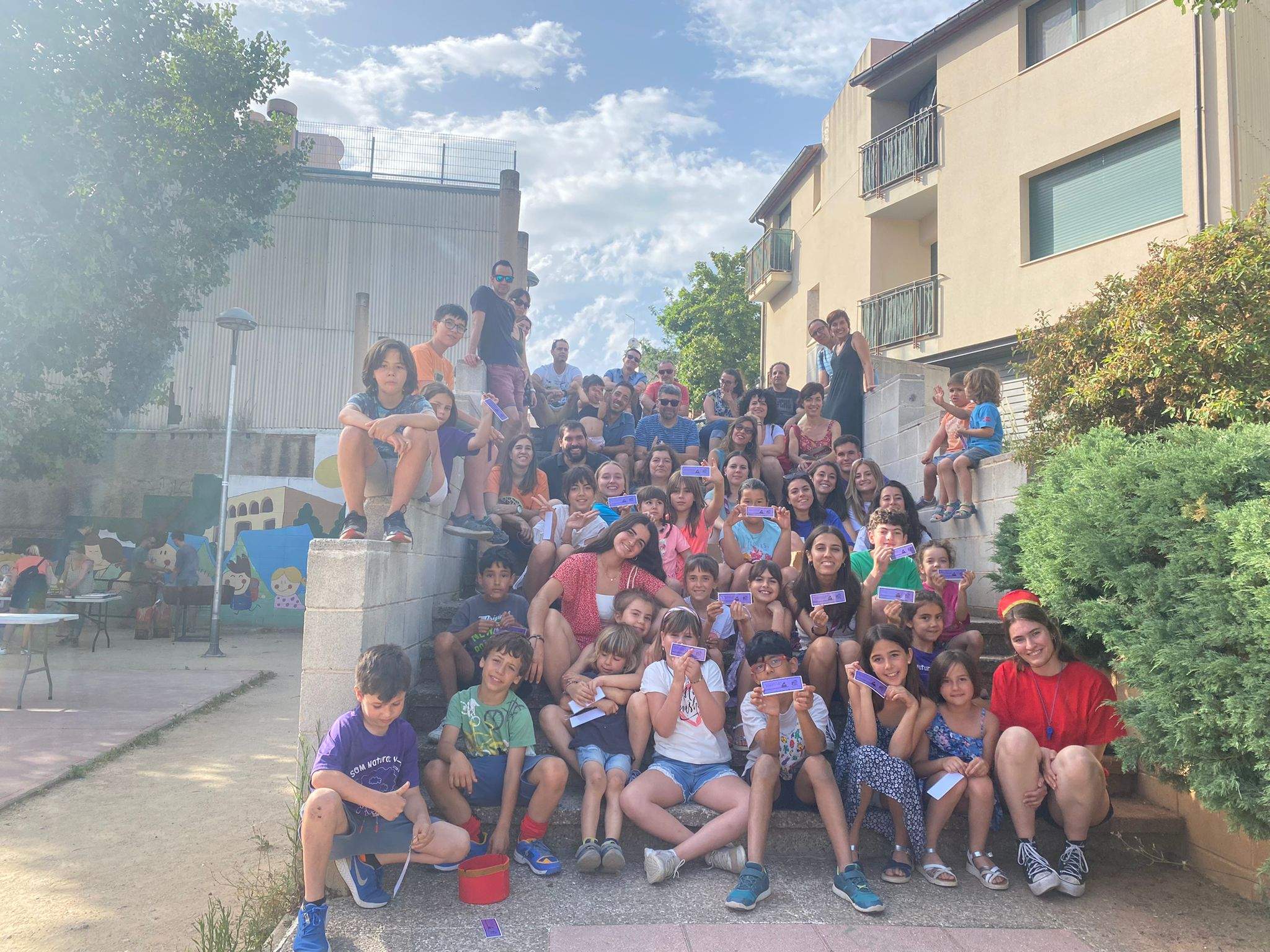 Foto de grup de Colònies i Esplai Xiribec. || XIRIBEC