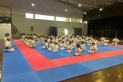 Alumnes del Club Kyokushin Castellar a les instal·lacions de l'Espai Tolrà