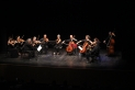 Un dels moments del concert de l’Orquestra de Cambra de Terrassa OCT48 a l’Auditori, dimarts passat|| R.G.