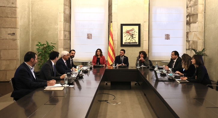 Reunió de la Comissió Interdepartamental de Sequera del govern de la Generalitat
