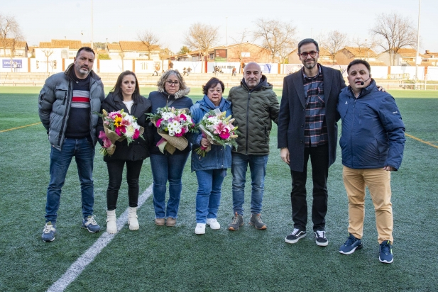 La UE Castellar va retre homenatge al desaparegut Albert Cornet.