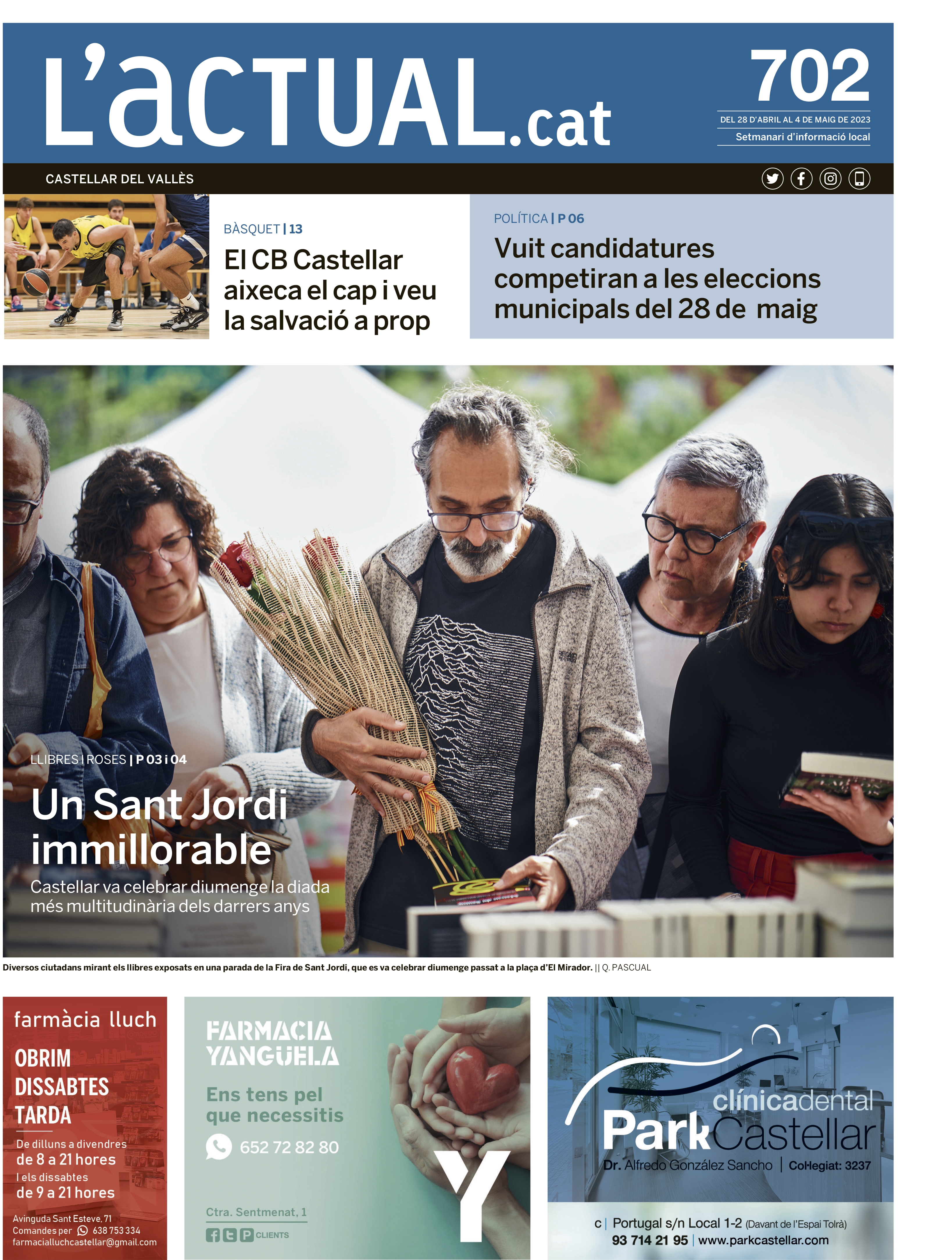 Portada L'Actual 702