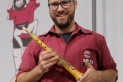 Adrià Rodríguez, gralla de la colla castellera castellarenca, Capgirats / Milós Garcia