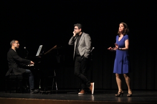 Sessió d'Audicions Íntimes de L'Aula amb Júlia Farrés-Llongueras, Elías Arranz i Hèctor Valls, a l'Auditori - R.GÓMEZ